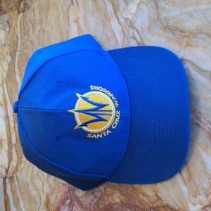 Santa Cruz warriors basketball flat rim hat cap- New